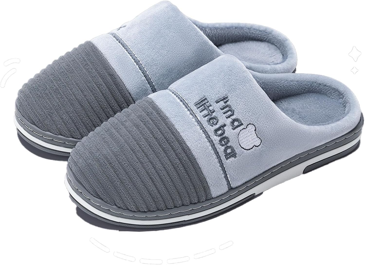 Мягкие мужские тапочки большого размера, уютные тапочки с открытой пяткой, мягкая резиновая подошва, домашние тапочки для мужчин, плюшевые тапки для спальни Oukisam, 107 Gray
Мягкие мужские тапочки большого размера, уютные тапочки с открытой пяткой, мягкая резиновая подошва, домашние тапочки для мужчин, плюшевые тапки для спальни Oukisam, 107 Gray