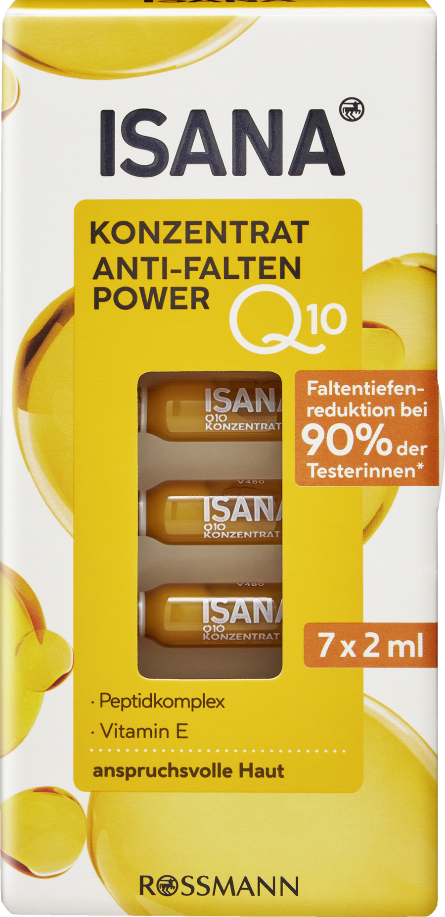 Сыворотка для лица ISANA Q10 Anti-Falten Konzentrat 
Сыворотка для лица ISANA Q10 Anti-Falten Konzentrat