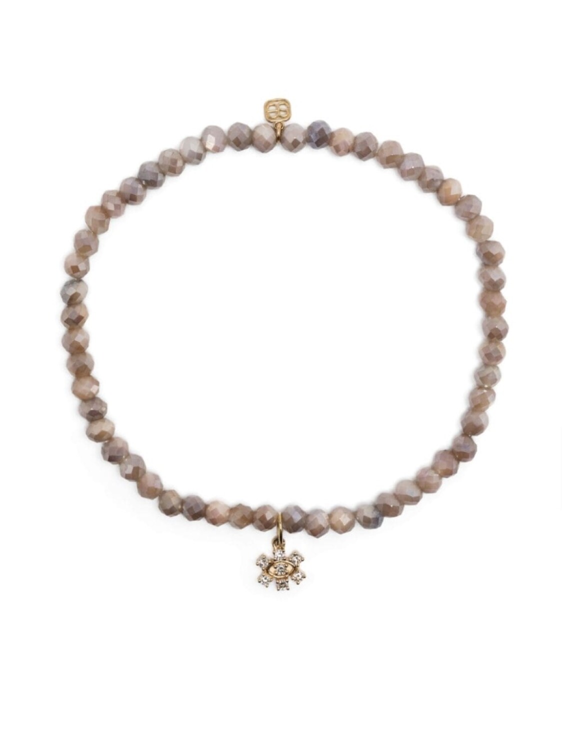 Браслет Marquise Eye из желтого золота с лабрадоритом и бриллиантами Sydney Evan, нейтральный цвет 
Браслет Marquise Eye из желтого золота с лабрадоритом и бриллиантами Sydney Evan, нейтральный цвет