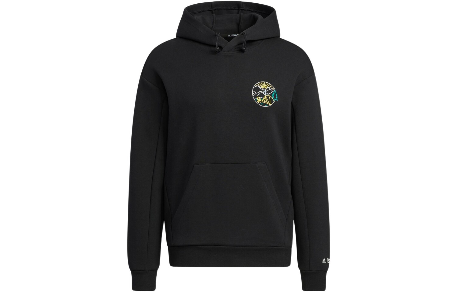 Толстовка унисекс черная Adidas, черный
Толстовка унисекс черная Adidas, черный