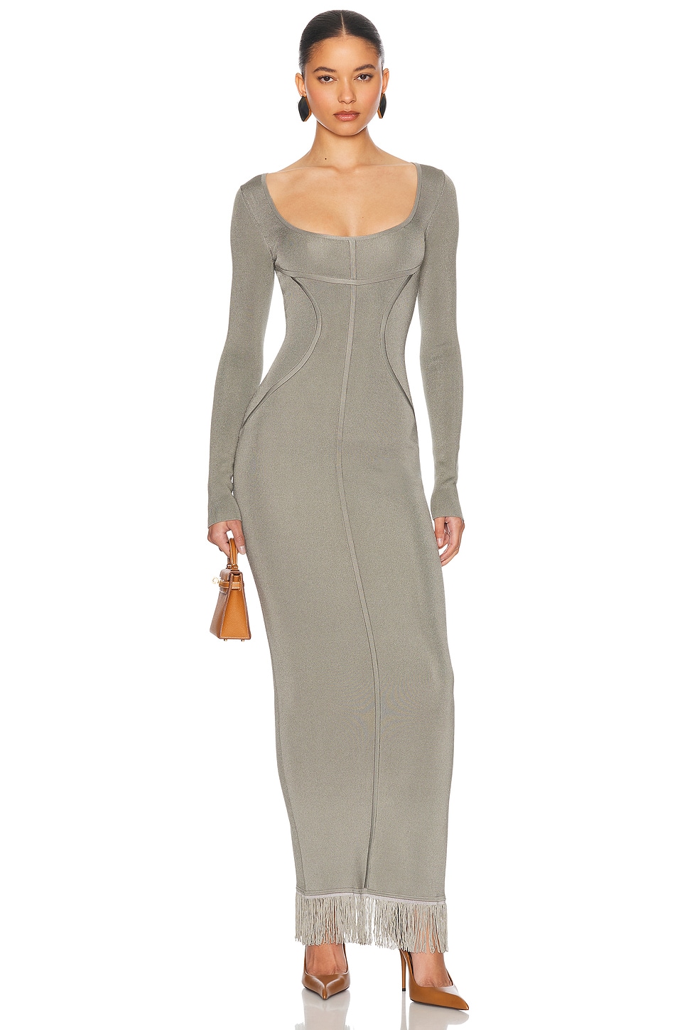 Claudetta Длинное платье Helsa, Grey
Claudetta Длинное платье Helsa, Grey