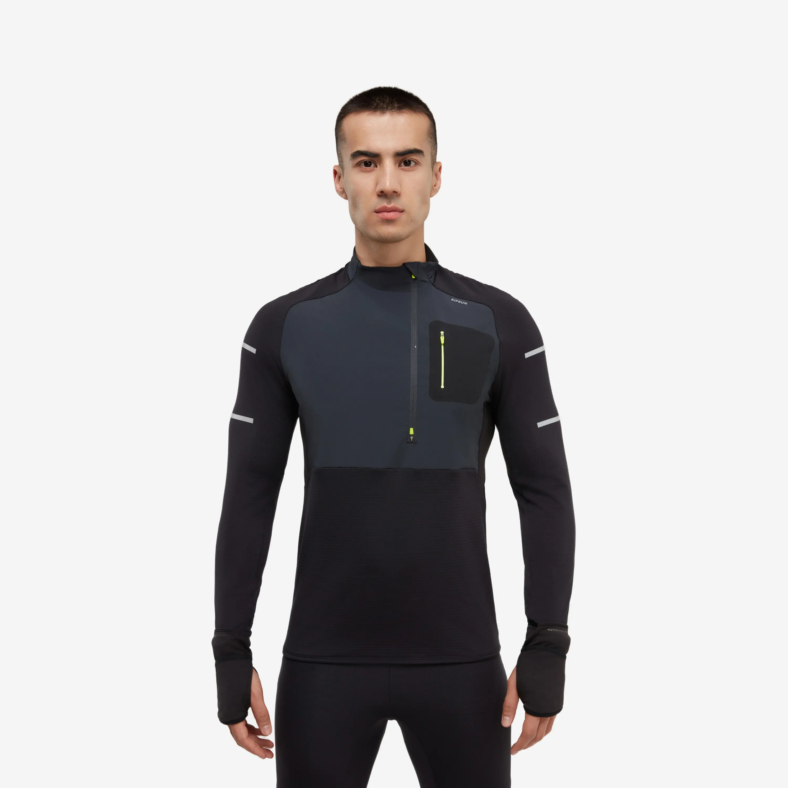 Мужская беговая флисовая футболка Kiprun 900
Мужская беговая флисовая футболка Kiprun 900