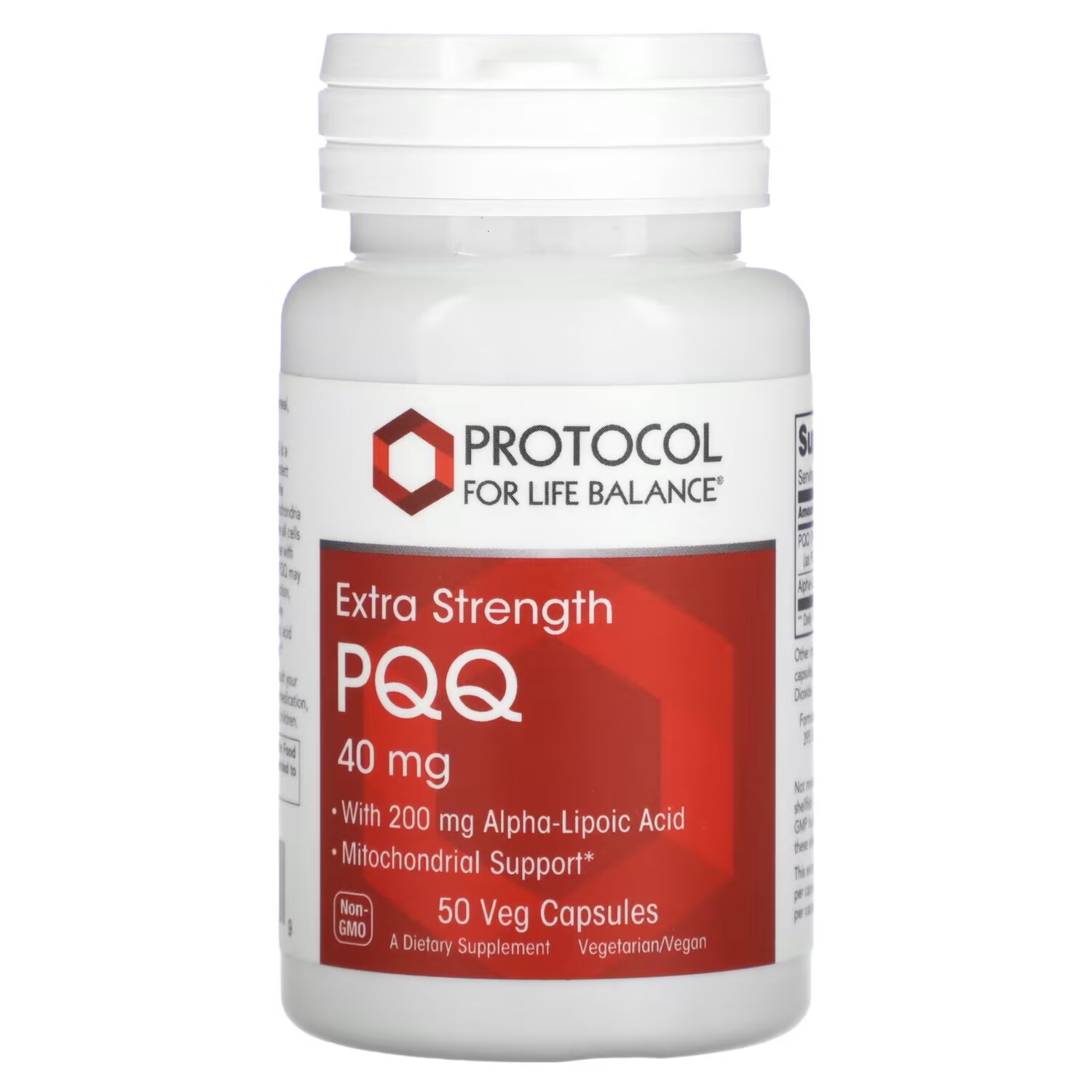Добавка Protocol for Life Balance Pqq Extra Strength 40 мг, 50 растительных капсул
Добавка Protocol for Life Balance Pqq Extra Strength 40 мг, 50 растительных капсул