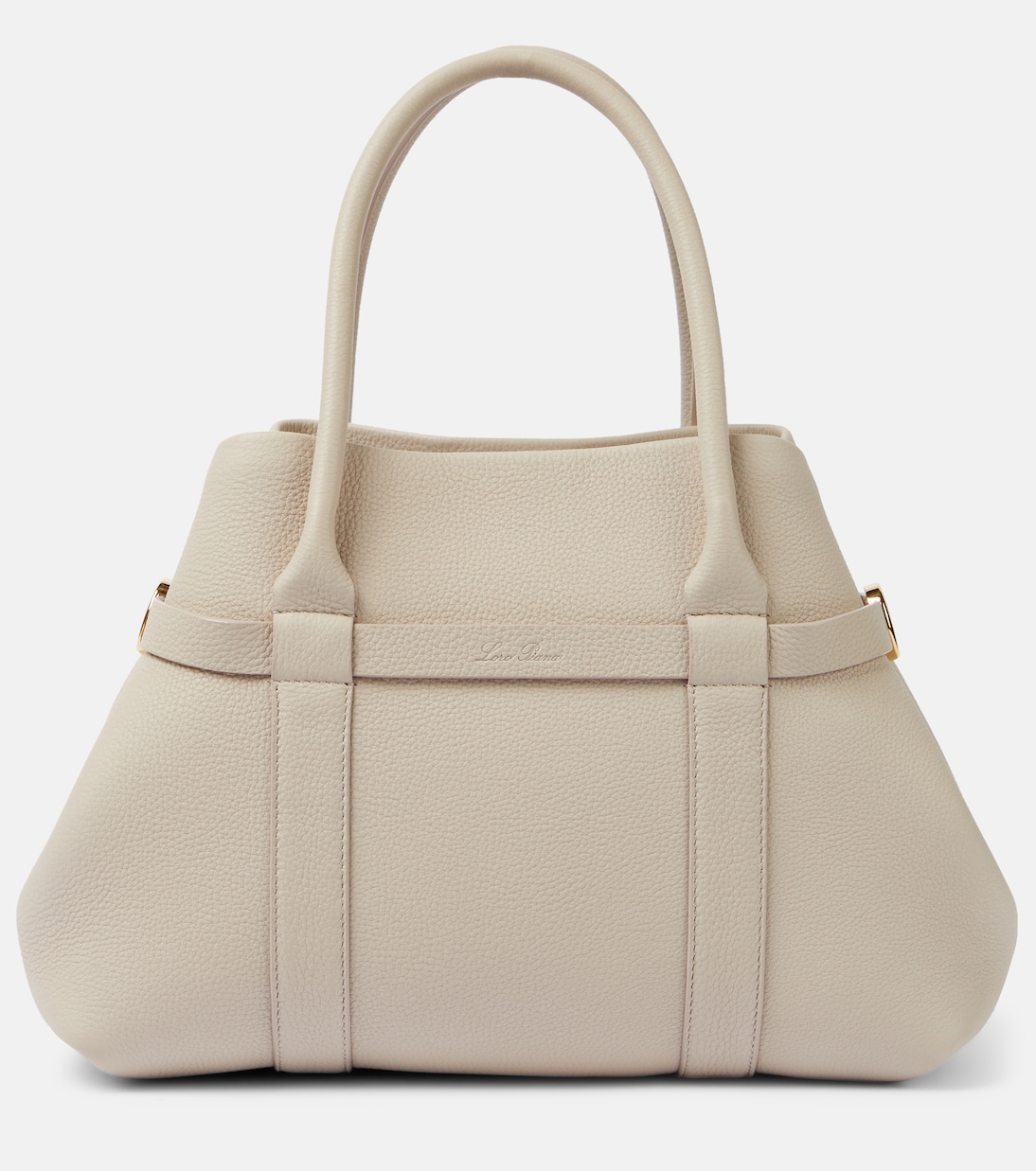 Гира Маленькая кожаная сумка-тоут Loro Piana, Light Travertine/Sun Gold
Гира Маленькая кожаная сумка-тоут Loro Piana, Light Travertine/Sun Gold