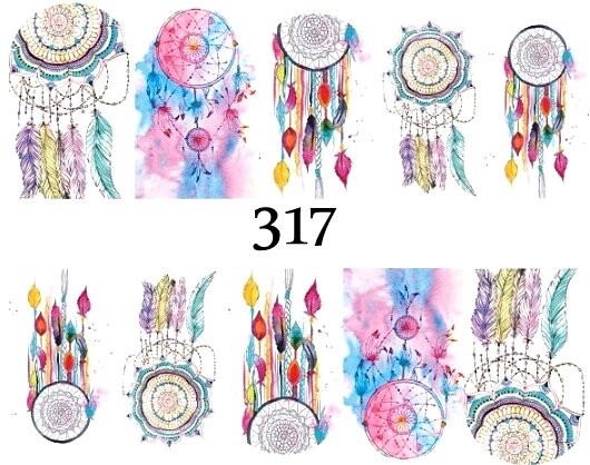 Водные наклейки для ногтей - №317, inna
Водные наклейки для ногтей - №317, inna