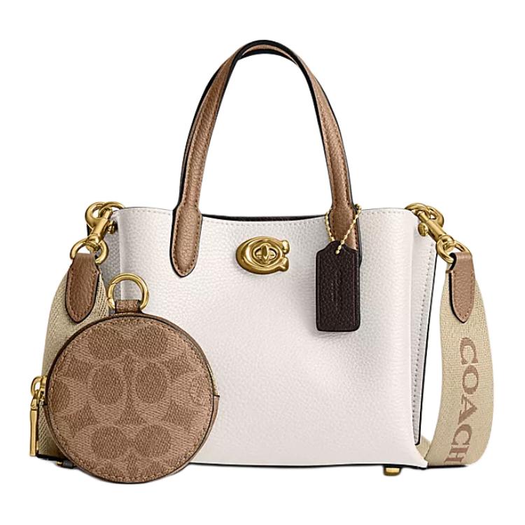 Willow Pebbled Leather Одноплечевая Сумка-кроссбоди Сумка-тоут Шоппер Маленькая Женская Светло-розовая COACH
Willow Pebbled Leather Одноплечевая Сумка-кроссбоди Сумка-тоут Шоппер Маленькая Женская Светло-розовая COACH