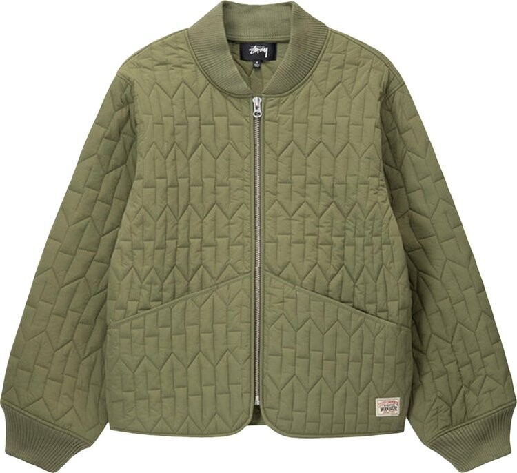 Куртка Stussy S Quilted Liner Jacket 'Olive', зеленый
Куртка Stussy S Quilted Liner Jacket 'Olive', зеленый