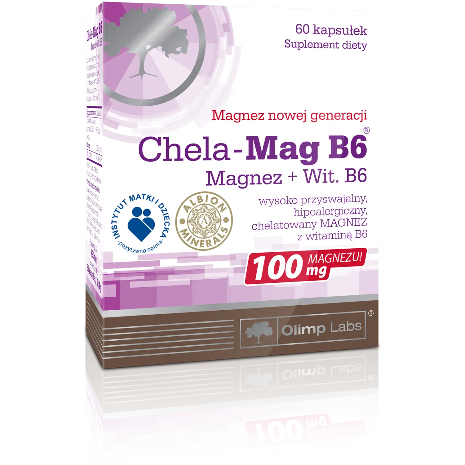 Olimp Chela-Mag B6 БАД Магний+Вит. В6, 60 капсул/1 упаковка
Olimp Chela-Mag B6 БАД Магний+Вит. В6, 60 капсул/1 упаковка