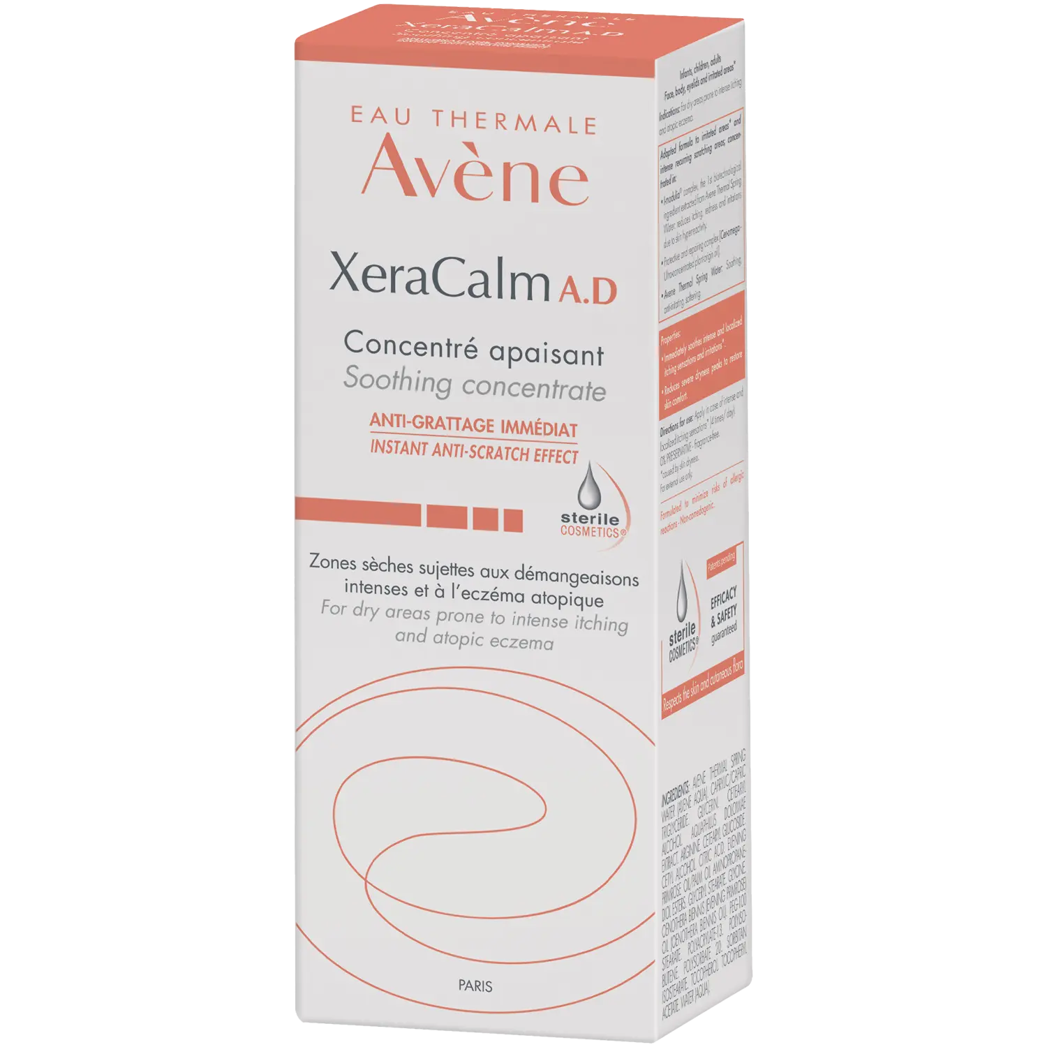 Avène Xeracalm A.D успокаивающий концентрат для лица, тела, век и раздраженных участков кожи, 50 мл
Avène Xeracalm A.D успокаивающий концентрат для лица, тела, век и раздраженных участков кожи, 50 мл