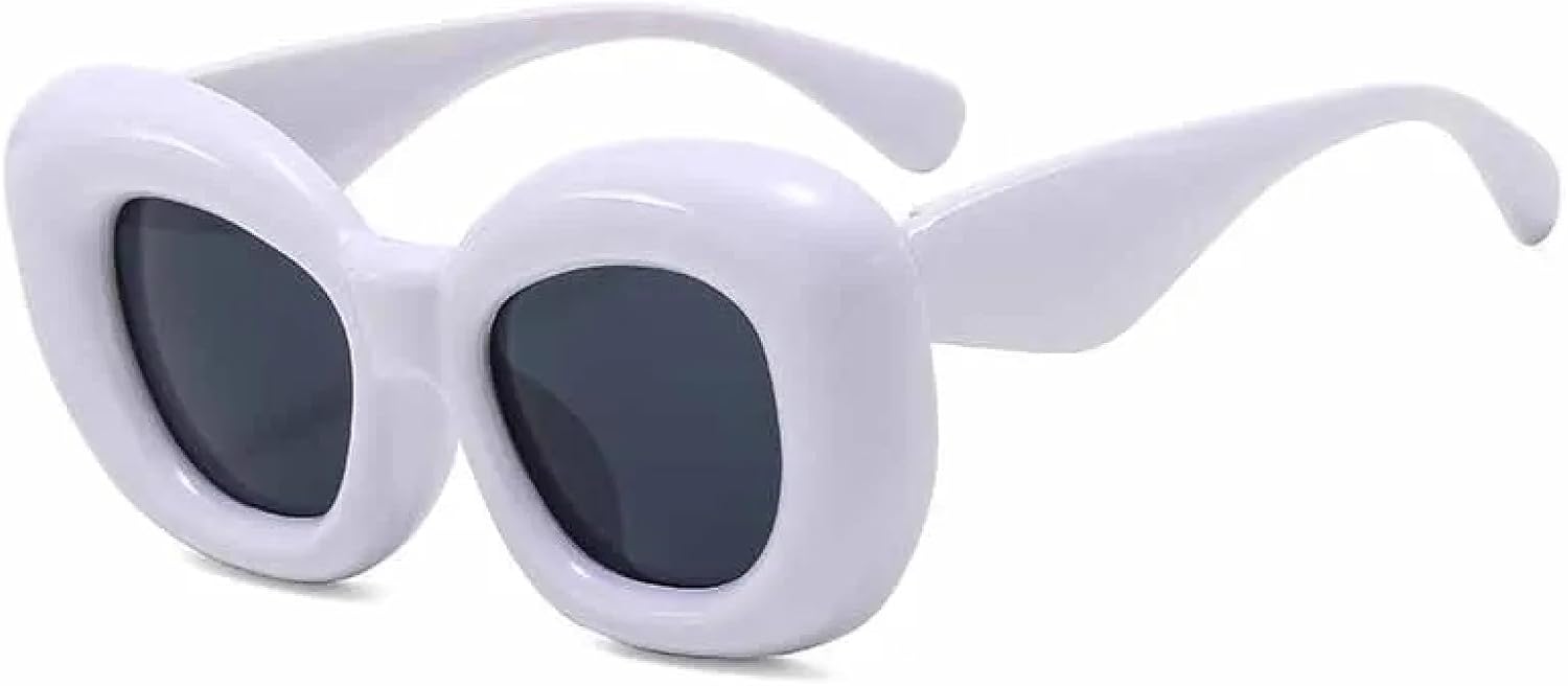 Модные роскошные надувные солнцезащитные очки для мужчин и женщин, трендовые хип-хоп, необычные солнцезащитные очки с защитой от УФ-излучения UV400 TKKTLLT, White Gray
Модные роскошные надувные солнцезащитные очки для мужчин и женщин, трендовые хип-хоп, необычные солнцезащитные очки с защитой от УФ-излучения UV400 TKKTLLT, White Gray