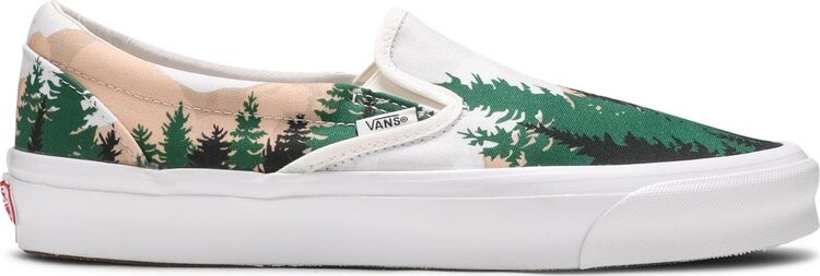 Кеды Vans Kith x Vault OG Classic Slip-On LX Treescape, зеленый
Кеды Vans Kith x Vault OG Classic Slip-On LX Treescape, зеленый