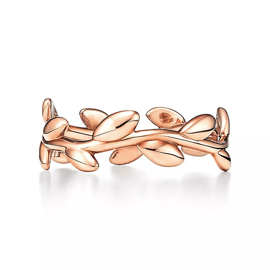 Кольцо Tiffany & Co. x Paloma Picasso Olive Leaf Band, розовое золото
Кольцо Tiffany & Co. x Paloma Picasso Olive Leaf Band, розовое золото