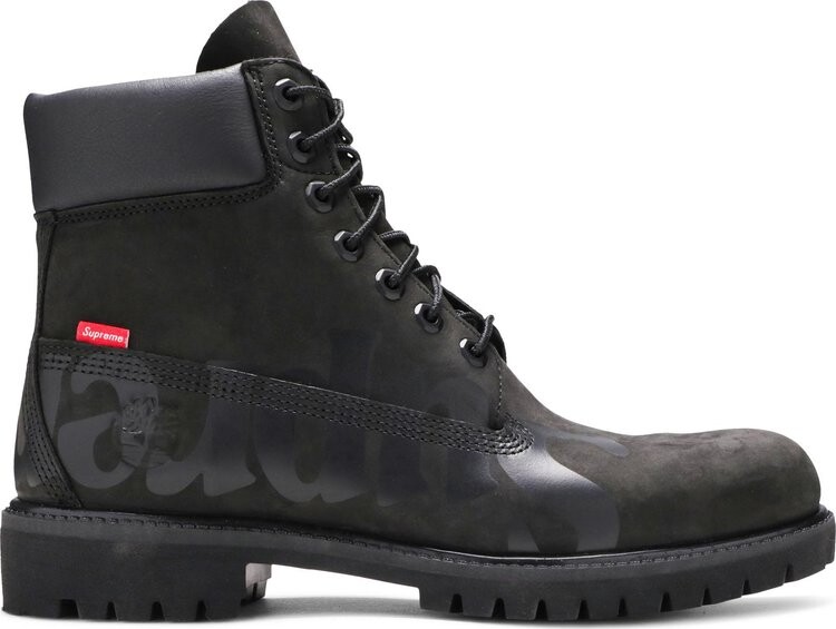 Ботинки мужские Timberland x Supreme высокие на шнуровке, черный
Ботинки мужские Timberland x Supreme высокие на шнуровке, черный