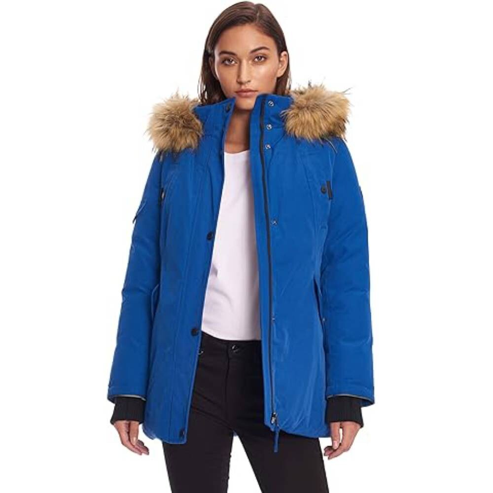 Парка с капюшоном с искусственным мехом Alpine North Vegan, синий
Парка с капюшоном с искусственным мехом Alpine North Vegan, синий