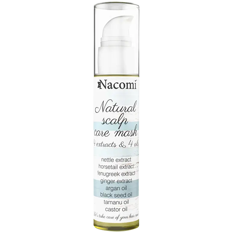 Nacomi натуральная маска для кожи головы, 50 мл
Nacomi натуральная маска для кожи головы, 50 мл