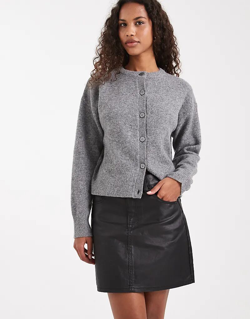 Джинсовая мини-юбка с высокой талией ASOS DESIGN, черная с покрытием
Джинсовая мини-юбка с высокой талией ASOS DESIGN, черная с покрытием