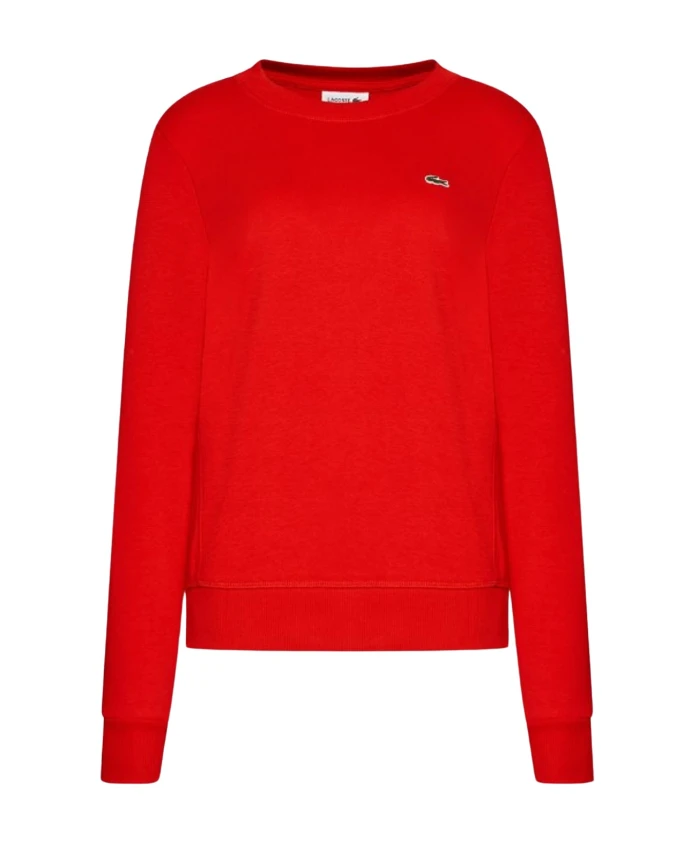 Классическая красная толстовка с круглым вырезом Lacoste, красный
Классическая красная толстовка с круглым вырезом Lacoste, красный