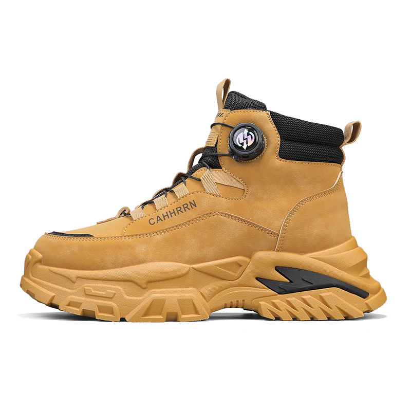 PLAY COBBLER Мужские ботинки Martin черно-желто-серые, цвет Yellow
PLAY COBBLER Мужские ботинки Martin черно-желто-серые, цвет Yellow