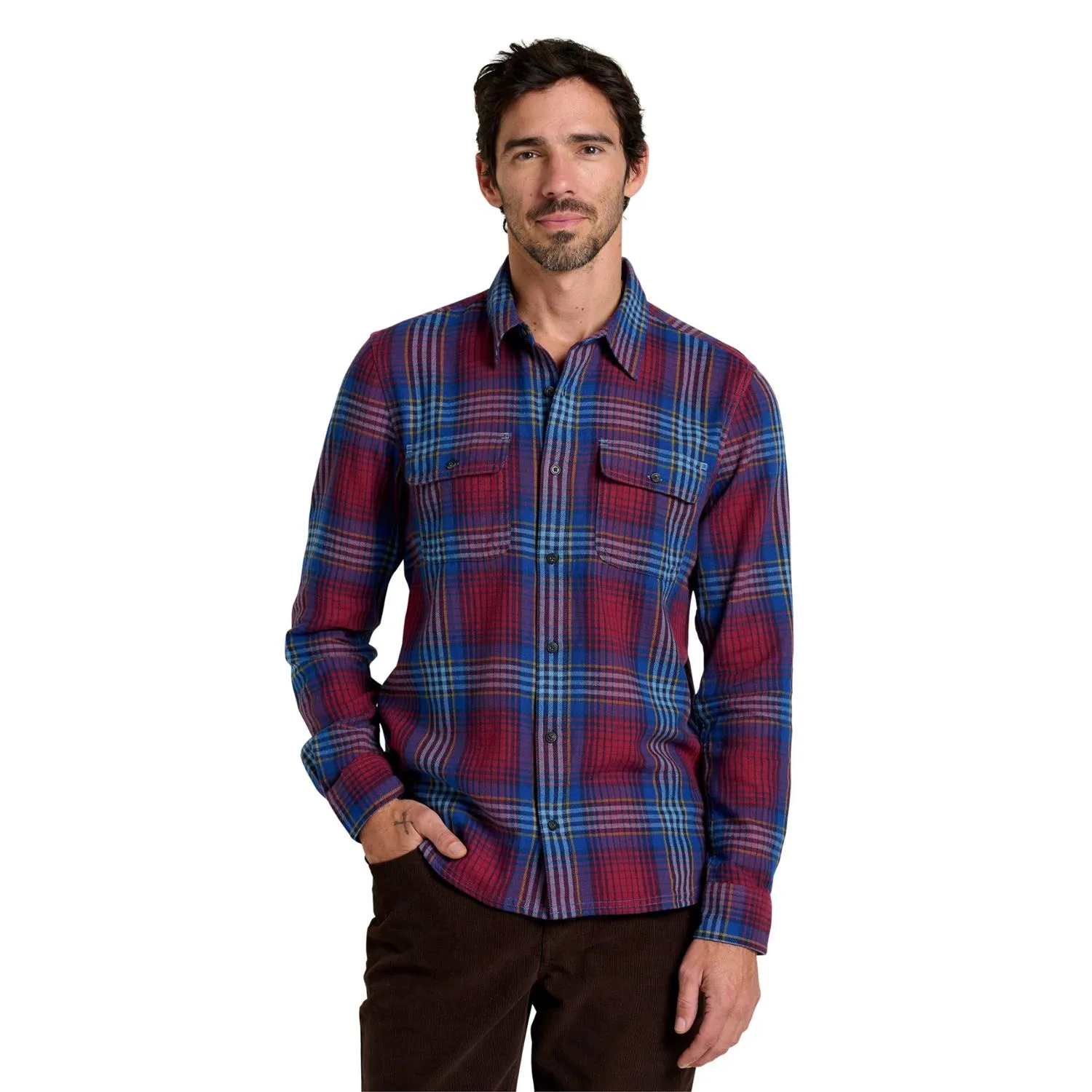 Индиго фланелевая рубашка с длинным рукавом Toad&Co, Garnet
Индиго фланелевая рубашка с длинным рукавом Toad&Co, Garnet