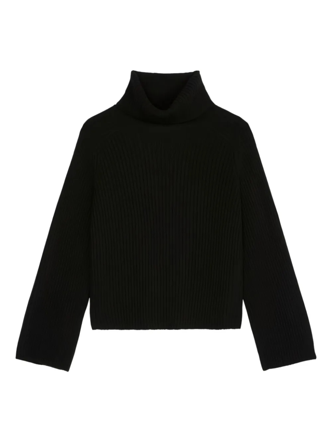 Marc O'Polo свитер в рубчик с высоким воротником, черный
Marc O'Polo свитер в рубчик с высоким воротником, черный