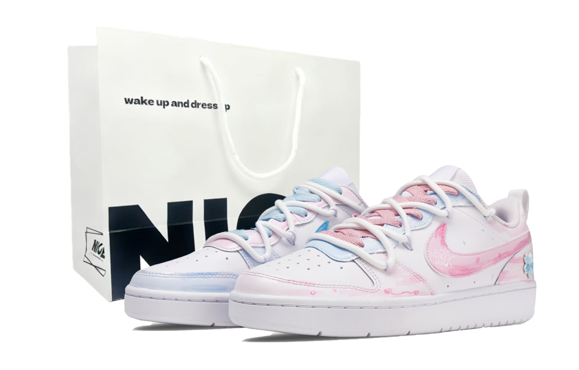 Nike Кроссовки Court Borough Cherry Blossom Rain Low top Skateboard Shoes Blue Pink Kids'
Nike Кроссовки Court Borough Cherry Blossom Rain Low top Skateboard Shoes Blue Pink Kids'