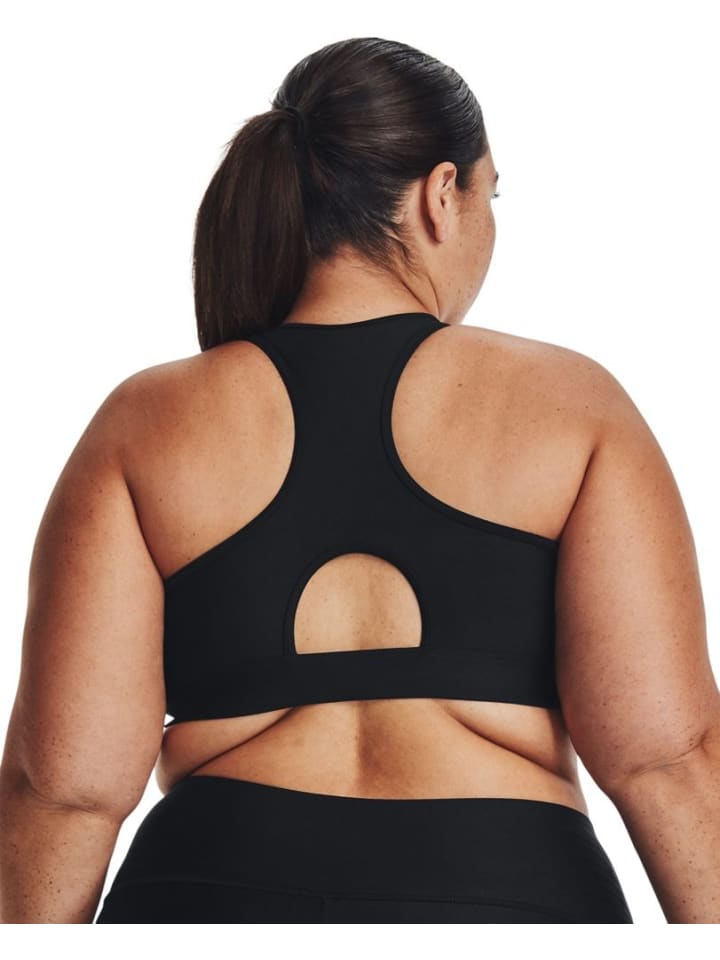 Спортивный бюстгальтер UA HeatGear Under Armour, черный
Спортивный бюстгальтер UA HeatGear Under Armour, черный