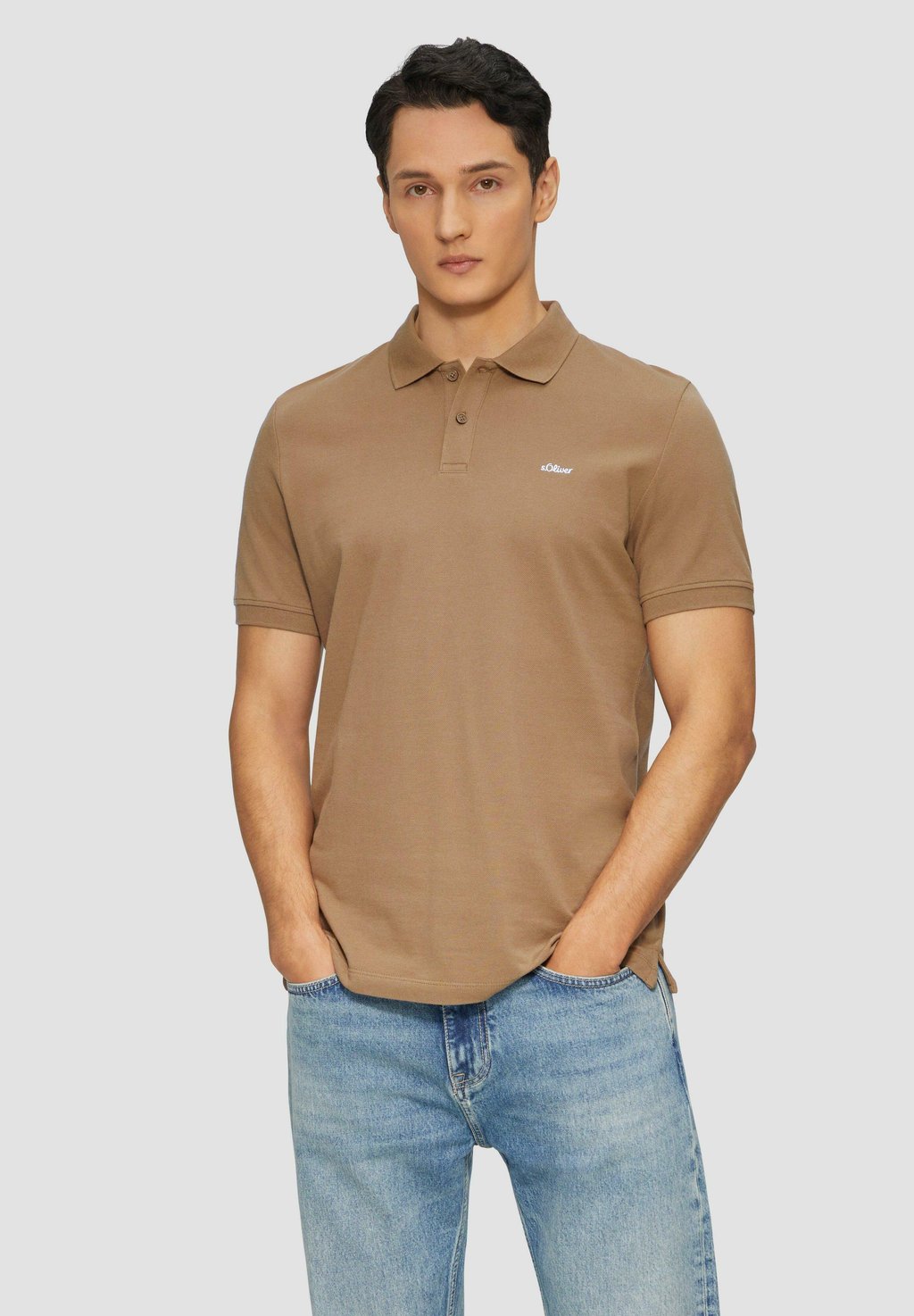 Рубашка поло s.Oliver, бежевый
Рубашка поло s.Oliver, бежевый