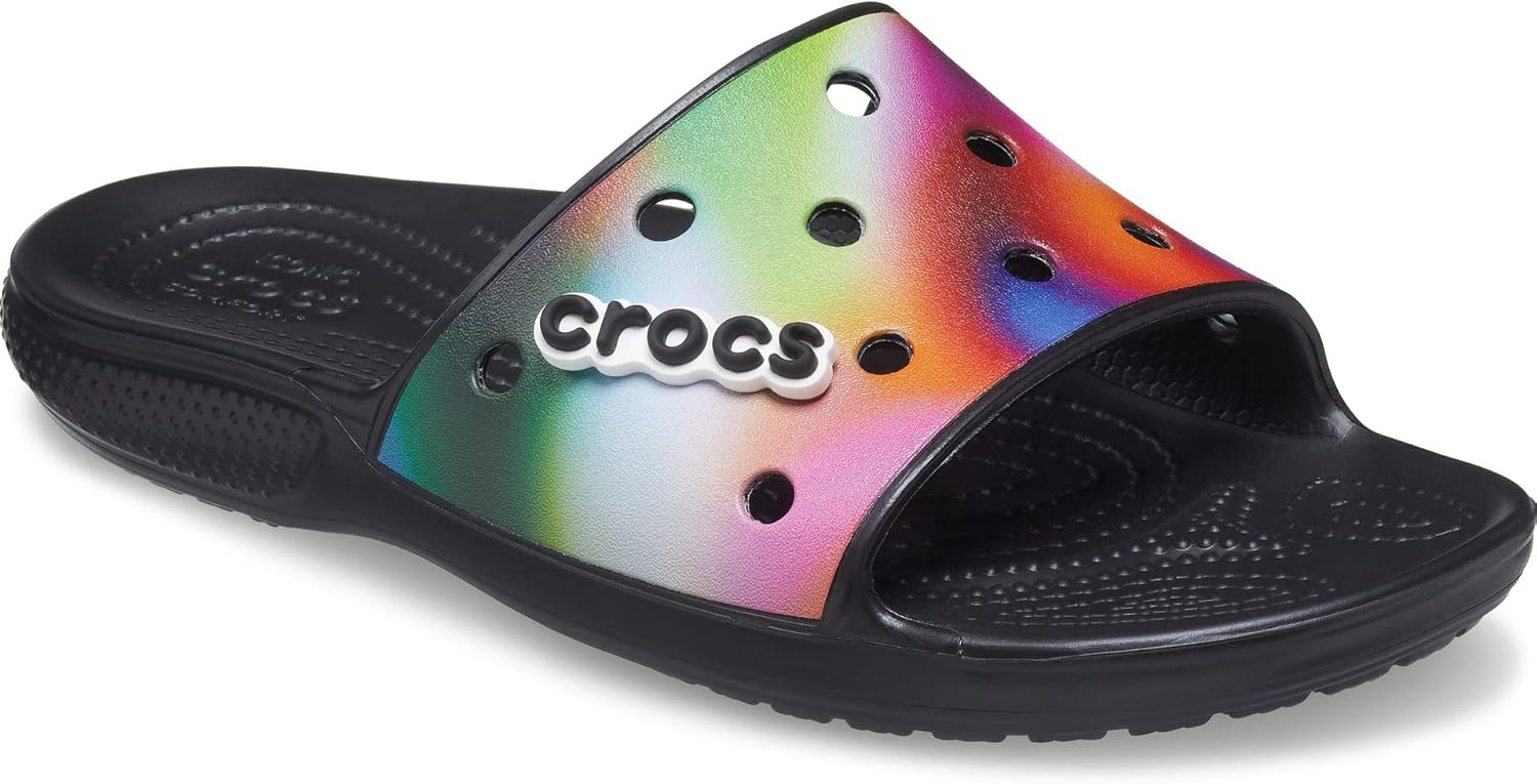 Унисекс сандалии Crocs с графическим рисунком, Solar Rainbow
Унисекс сандалии Crocs с графическим рисунком, Solar Rainbow