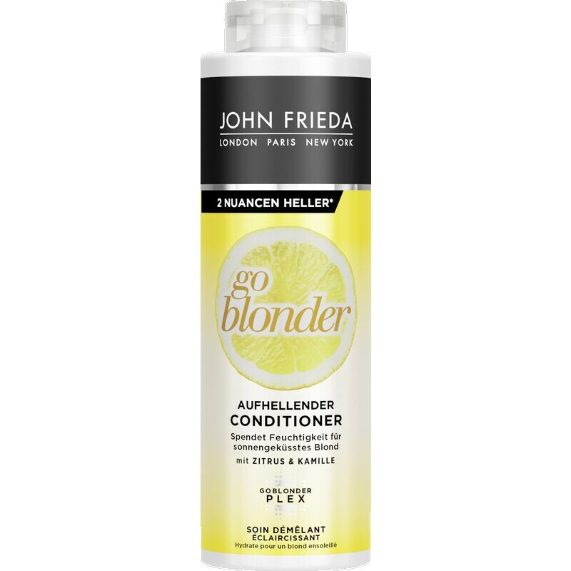 Осветляющий кондиционер Go Blonde JOHN FRIEDA, 500 ml
Осветляющий кондиционер Go Blonde JOHN FRIEDA, 500 ml