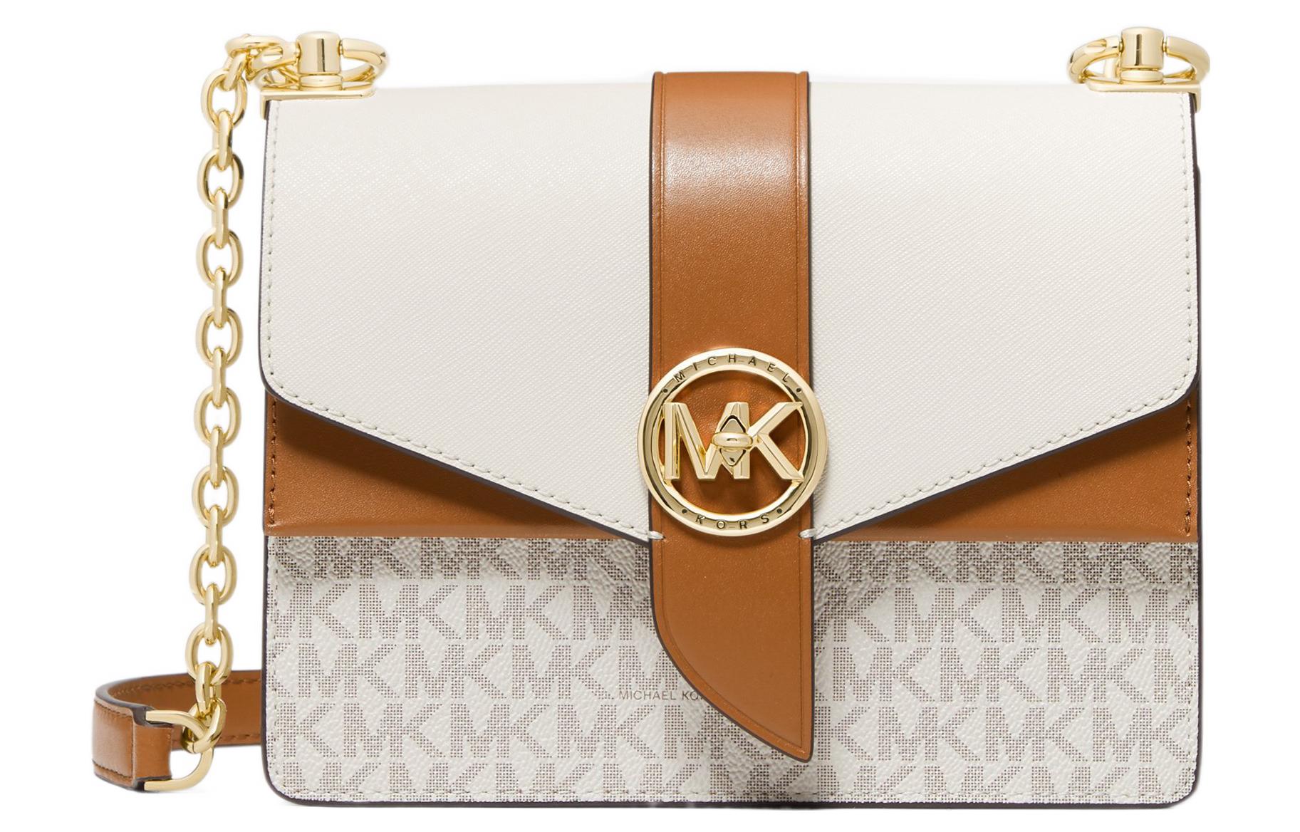 MICHAEL KORS Сумка через плечо из зелёной вичской кожи коровы обычная женская белая жёлудь коричневый
MICHAEL KORS Сумка через плечо из зелёной вичской кожи коровы обычная женская белая жёлудь коричневый