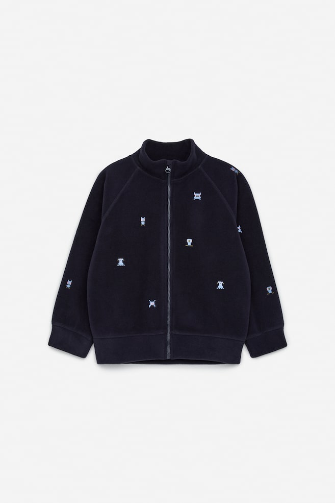 Вышитая флисовая куртка Arket, синий
Вышитая флисовая куртка Arket, синий