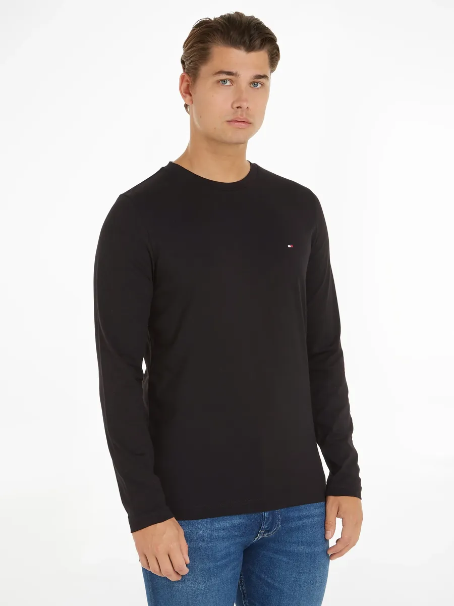 Футболка с длинными рукавами Tommy Hilfiger "TOMMY LOGO LONG SLEEVE" с логотипом, черный
Футболка с длинными рукавами Tommy Hilfiger "TOMMY LOGO LONG SLEEVE" с логотипом, черный