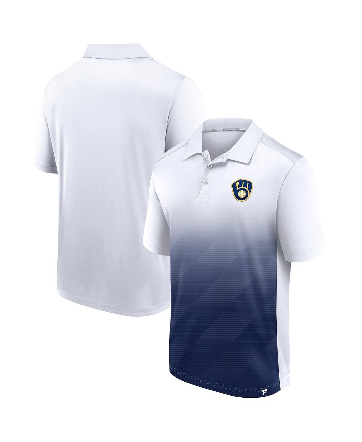 Мужская фирменная белая и темно-синяя рубашка-поло milwaukee brewers iconic parameter sublimated polo Fanatics, мульти
Мужская фирменная белая и темно-синяя рубашка-поло milwaukee brewers iconic parameter sublimated polo Fanatics, мульти