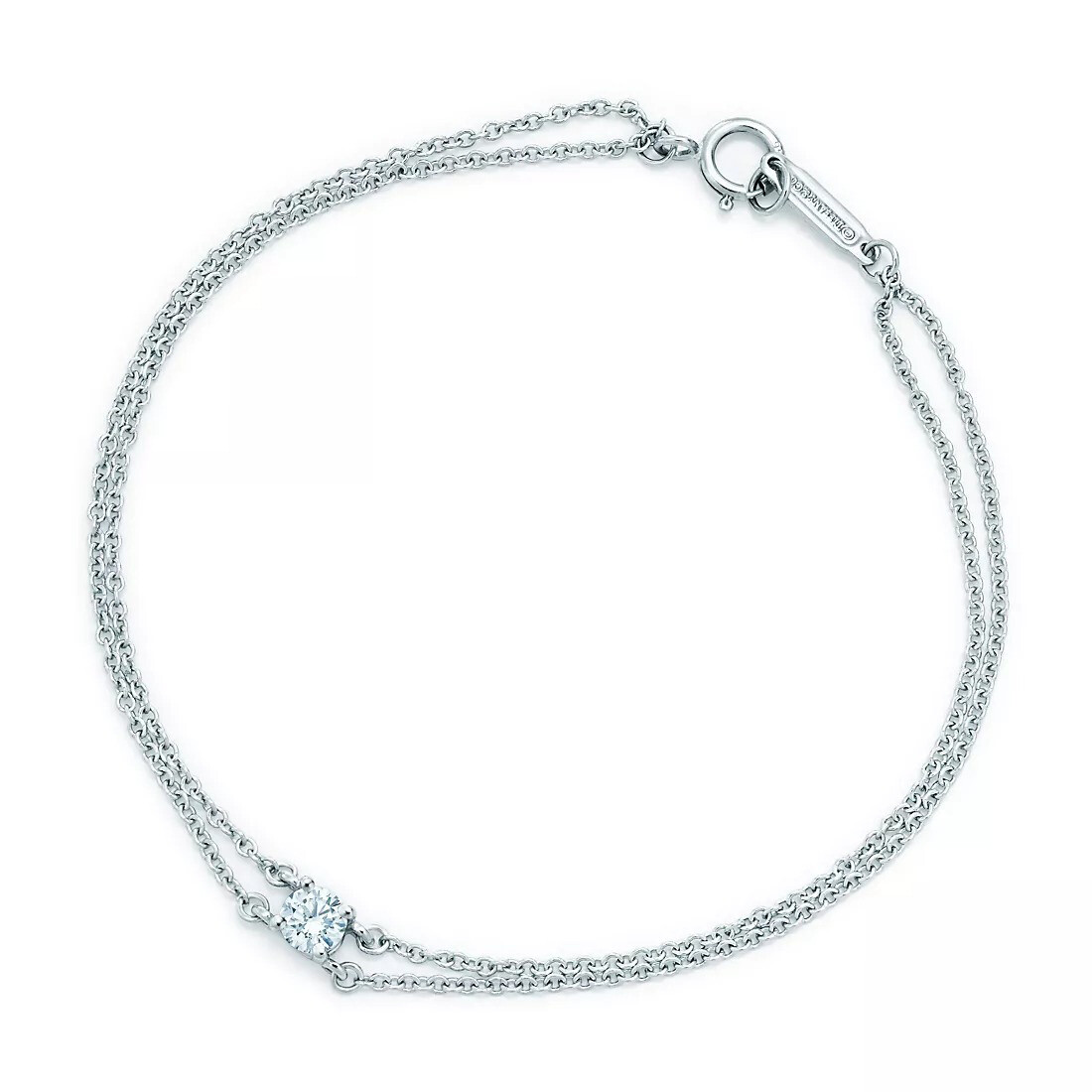 Браслет Tiffany & Co Solitaire Diamond, платина
Браслет Tiffany & Co Solitaire Diamond, платина