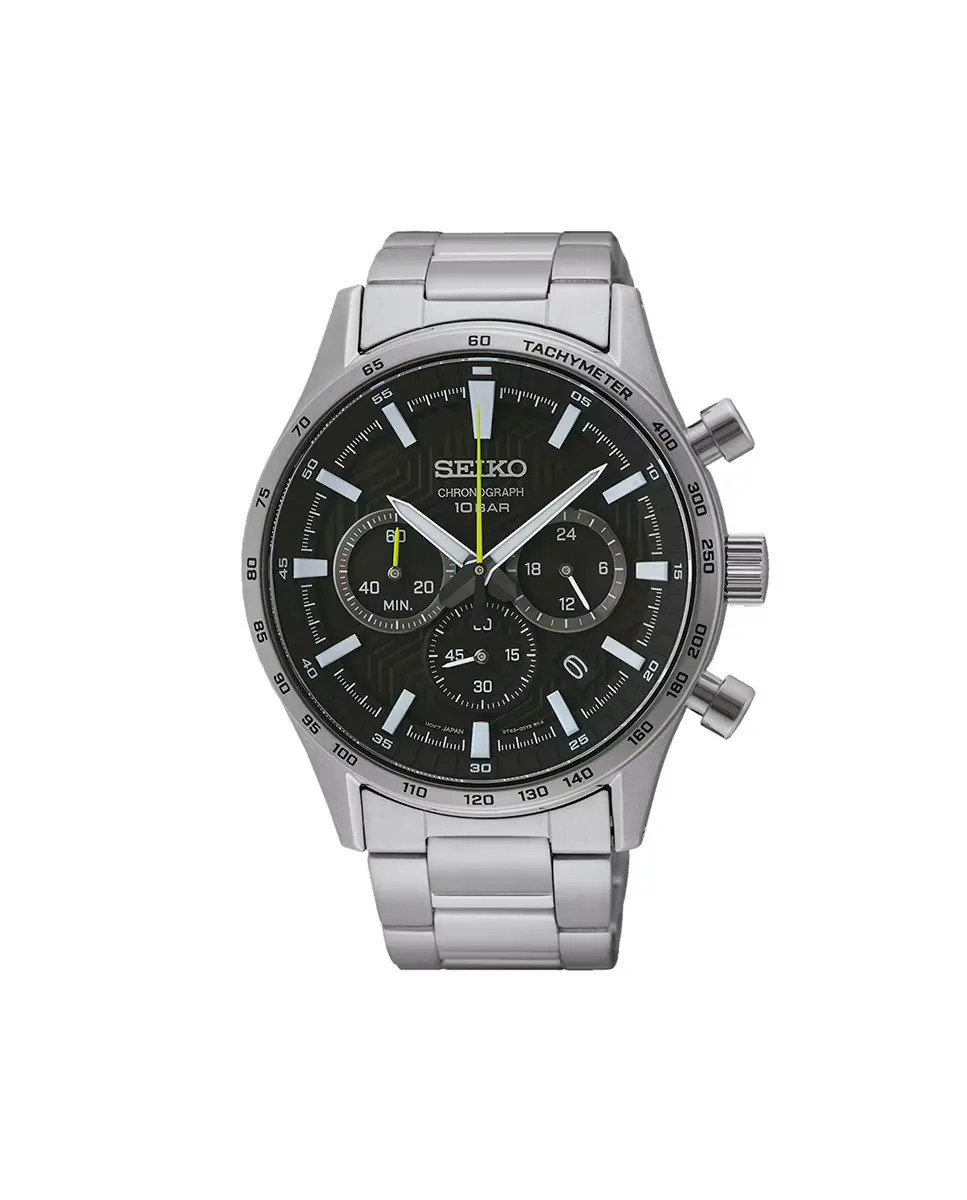 Мужские часы Neo Sports SSB413P1 со стальным и серебряным ремешком Seiko, серебряный
Мужские часы Neo Sports SSB413P1 со стальным и серебряным ремешком Seiko, серебряный