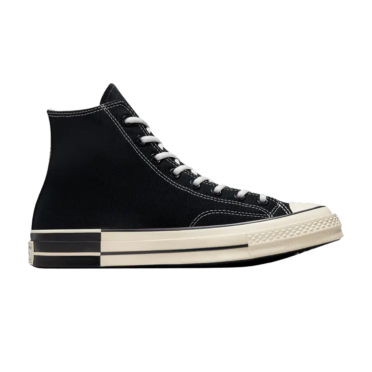Кроссовки Chuck 70 High 'Black Natural Ivory', черный
Кроссовки Chuck 70 High 'Black Natural Ivory', черный