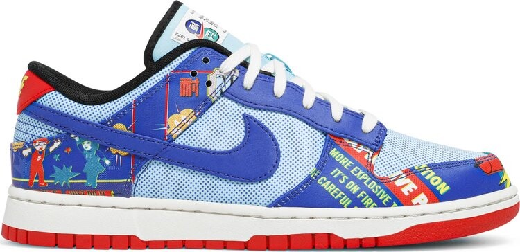 Кроссовки Nike Dunk Low 'Chinese New Year - Firecracker', синий
Кроссовки Nike Dunk Low 'Chinese New Year - Firecracker', синий