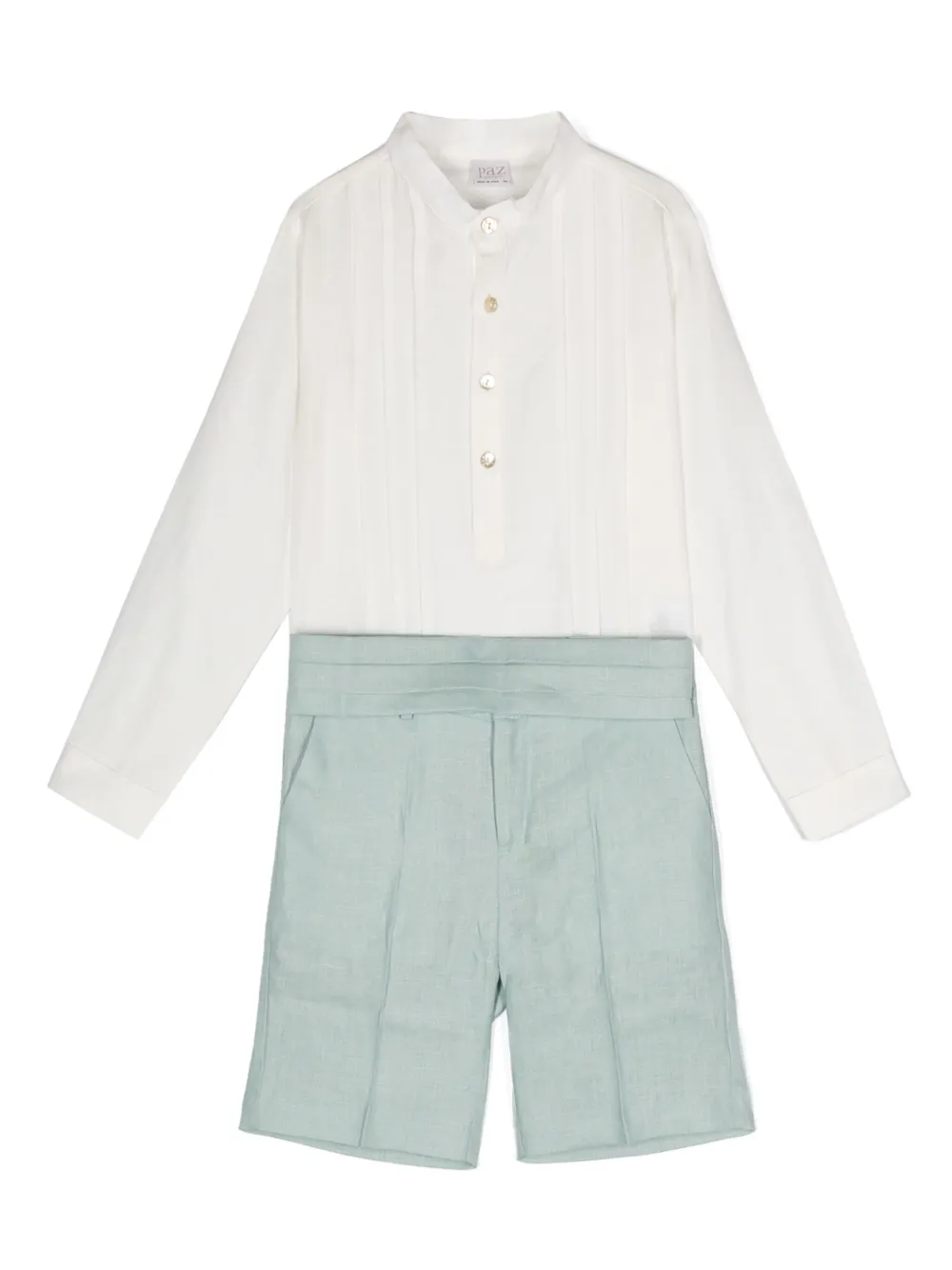 Комплект из рубашки и шортов Paz Rodriguez, белый
Комплект из рубашки и шортов Paz Rodriguez, белый