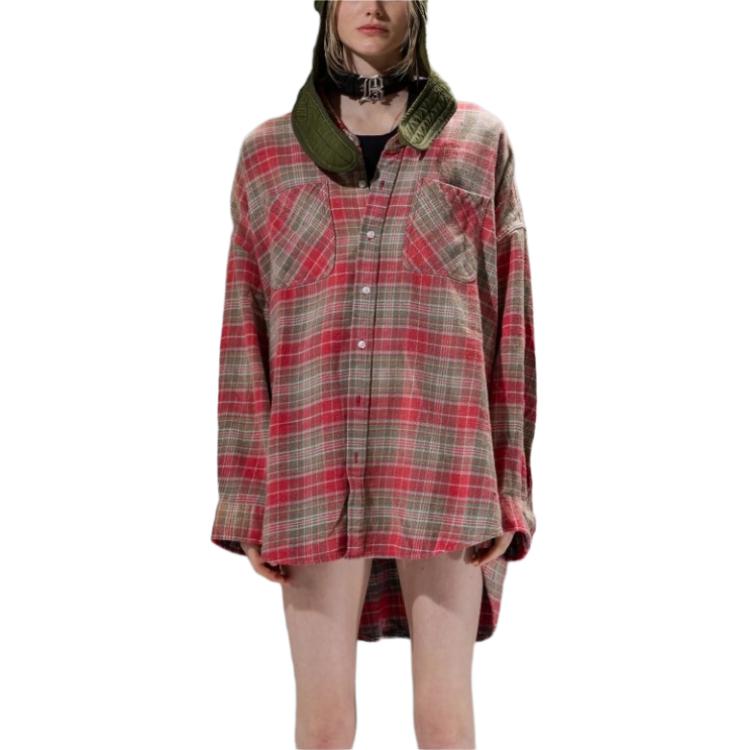 Клетчатая рубашка R13, мультиколор
Клетчатая рубашка R13, мультиколор