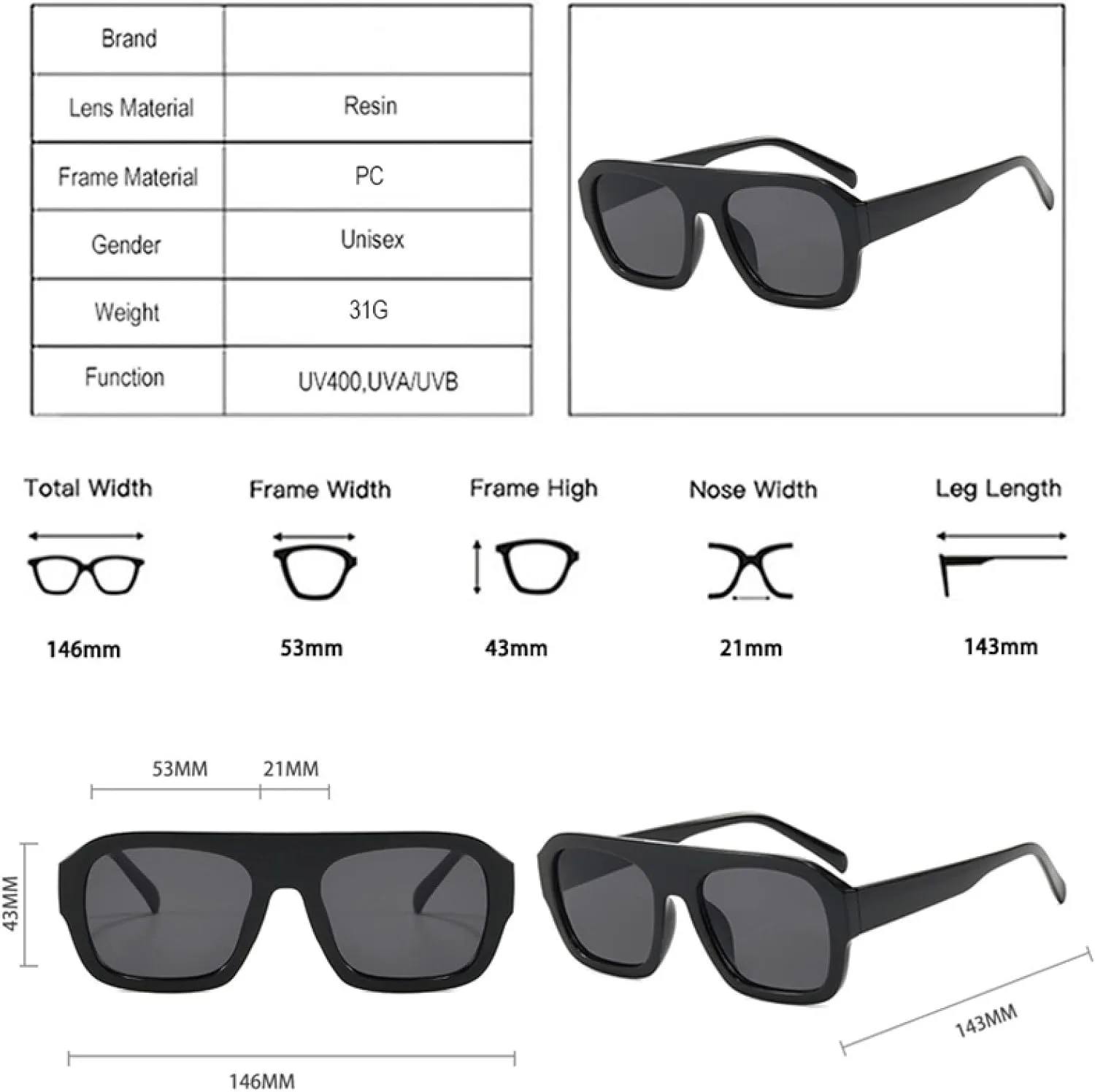 Модные женские солнцезащитные очки UV400 в стиле ретро с градиентом конфетных оттенков, мужские солнцезащитные очки в стиле панк VVTWSSW, Beige Champagne
Модные женские солнцезащитные очки UV400 в стиле ретро с градиентом конфетных оттенков, мужские солнцезащитные очки в стиле панк VVTWSSW, Beige Champagne