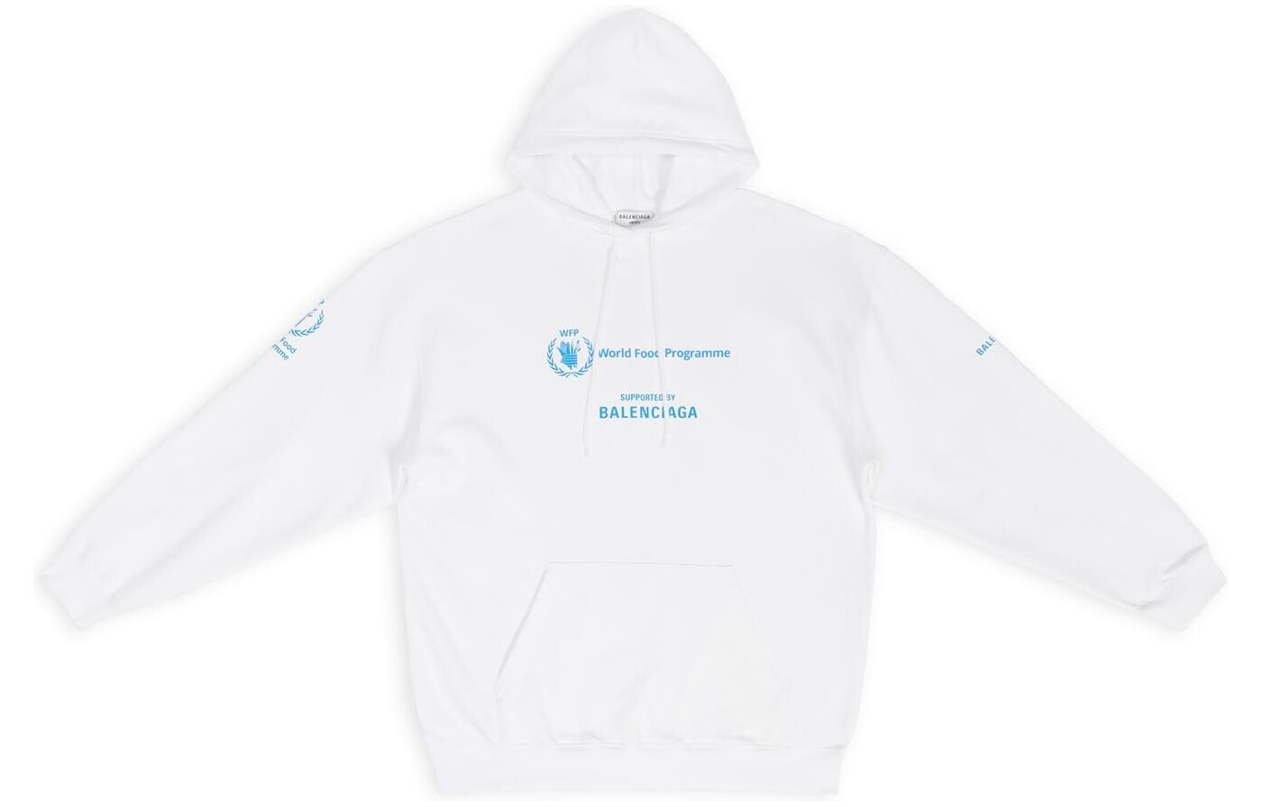Толстовка женская Balenciaga, белый / голубой
Толстовка женская Balenciaga, белый / голубой