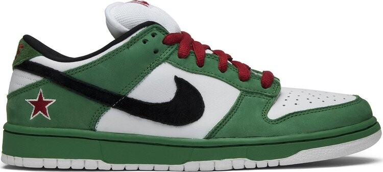 Лимитированные кроссовки Nike Dunk Low Pro SB 'Heineken', зеленый 
Лимитированные кроссовки Nike Dunk Low Pro SB 'Heineken', зеленый
