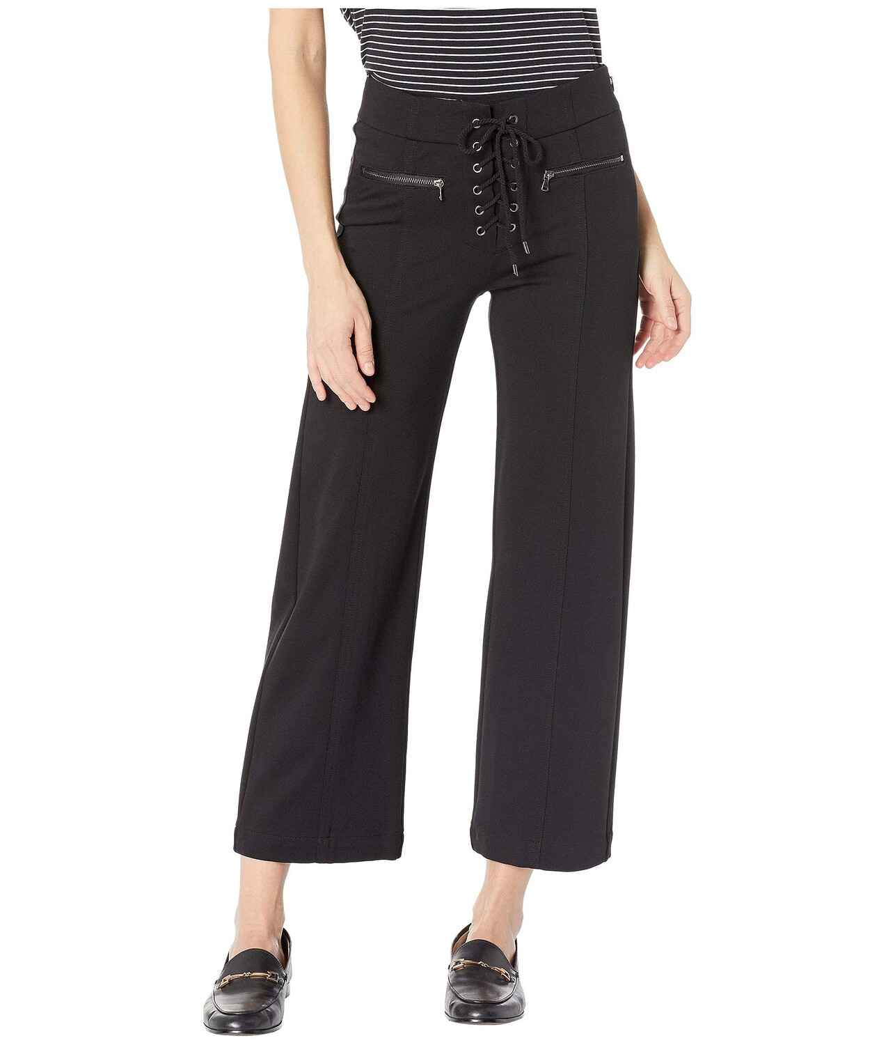 Брюки с высокой посадкой Paige, Nellie Culotte with Lace-Up in Black, Серый, Брюки с высокой посадкой Paige, Nellie Culotte with Lace-Up in Black
Брюки с высокой посадкой Paige, Nellie Culotte with Lace-Up in Black, Серый, Брюки с высокой посадкой Paige, Nellie Culotte with Lace-Up in Black
