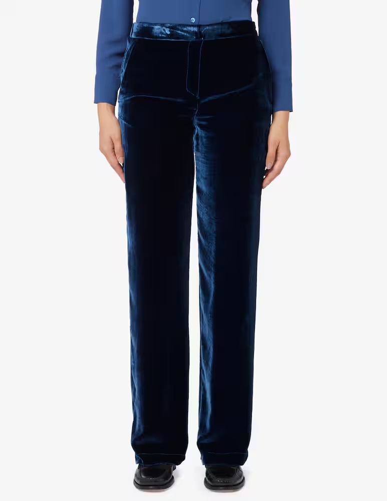 Брюки-джоггеры палаццо 24.7 Studio, синий
Брюки-джоггеры палаццо 24.7 Studio, синий