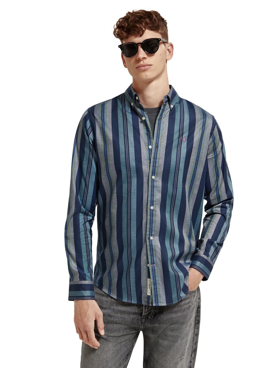 Повседневная рубашка SCOTCH & SODA Regular fit Button Up Shirt, синий/темно-синий
Повседневная рубашка SCOTCH & SODA Regular fit Button Up Shirt, синий/темно-синий
