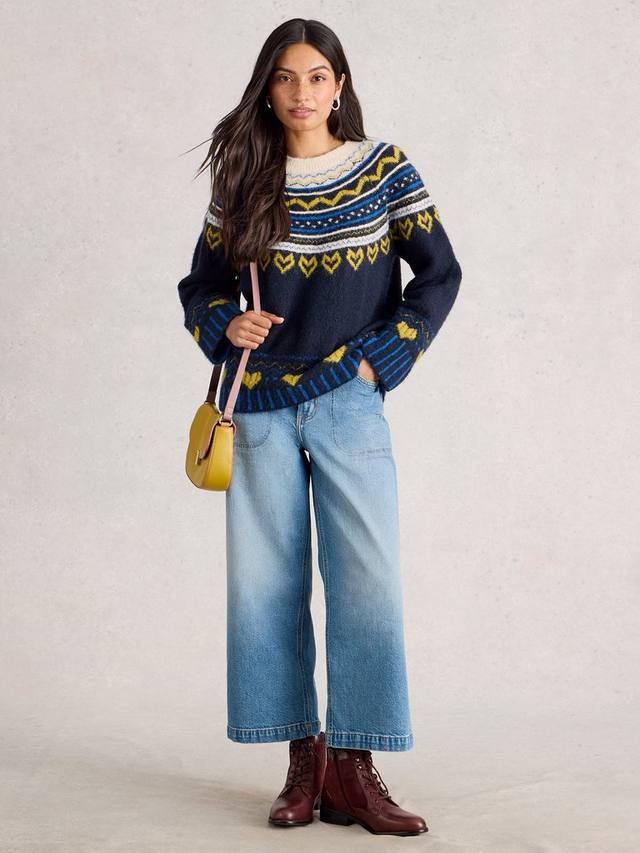 Джемпер с круглым вырезом Harriet Fair Isle White Stuff
Джемпер с круглым вырезом Harriet Fair Isle White Stuff