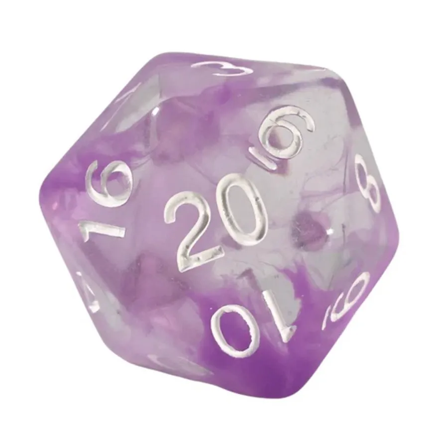 XL d20 — Аметист, Game Dice - XL d20's
XL d20 — Аметист, Game Dice - XL d20's
