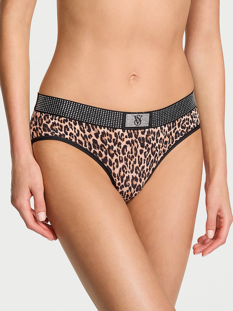 Хлопковые трусики-хипхаггеры Shine-Waist Cotton, shine waist natural leopard
Хлопковые трусики-хипхаггеры Shine-Waist Cotton, shine waist natural leopard