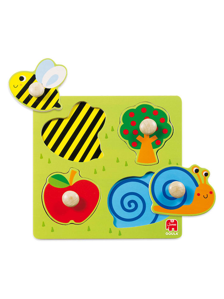 Jumbo Деревянный пазл из 4 частей «Сад» разных цветов - для детей от 2 лет и старше
Jumbo Деревянный пазл из 4 частей «Сад» разных цветов - для детей от 2 лет и старше