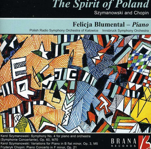 CD диск Szymanowski / Chopin / Blumental / Kord / Wagner: Spirit of Poland: Szymanowski & Chopin
CD диск Szymanowski / Chopin / Blumental / Kord / Wagner: Spirit of Poland: Szymanowski & Chopin